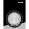 FARETTO LED UFO LAMPADA A SOSPENSIONE 150 WATT IP65 LUCE NATURALE 4000K HE-150W