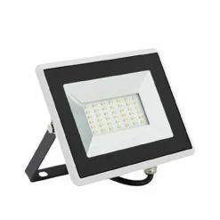 FARETTO PROIETTORE DA ESTERNO 50W BIANCO IP65 LUCE CALDA FREDDA NATURALE