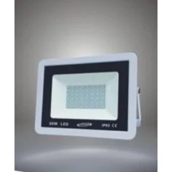 FARETTO PROIETTORE DA ESTERNO 50W BIANCO IP65 LUCE CALDA FREDDA NATURALE