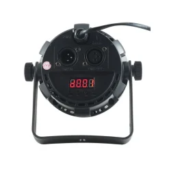 FARETTO PROIETTORE EFFETTO LUCE DMX 512 FLAT PAR LIGHT RGBW 12 LED 30W