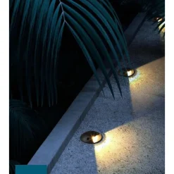 FARETTO SEGNAPASSI LED CALPESTABILE RADENTE 12V LUCE NATURALE IP65 3W MONOFASCIO