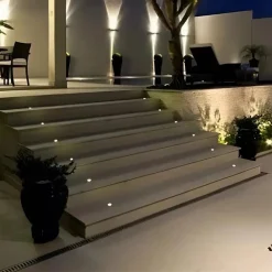 FARETTO SEGNAPASSO LED 0,5 W PUNTO LUCE DA INCASSO PER ESTERNO GIARDINO IP67 210