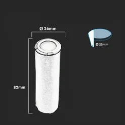 FARETTO SEGNAPASSO LED 0,5 W PUNTO LUCE DA INCASSO PER ESTERNO GIARDINO IP67 210