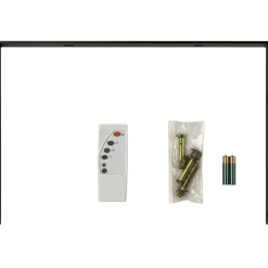 Faretto solare 800W impermeabile con pannello fotovoltaico e telecomando