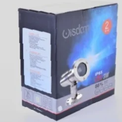 FARETTO SPOT LIGHT PER ESTERNO DA GIARDINO 3 WATT LUCE CALDA FREDDA VERDE RGB