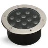 Faretto 12W 12 led incasso pavimento faro giardino bianco calpestabile IP68