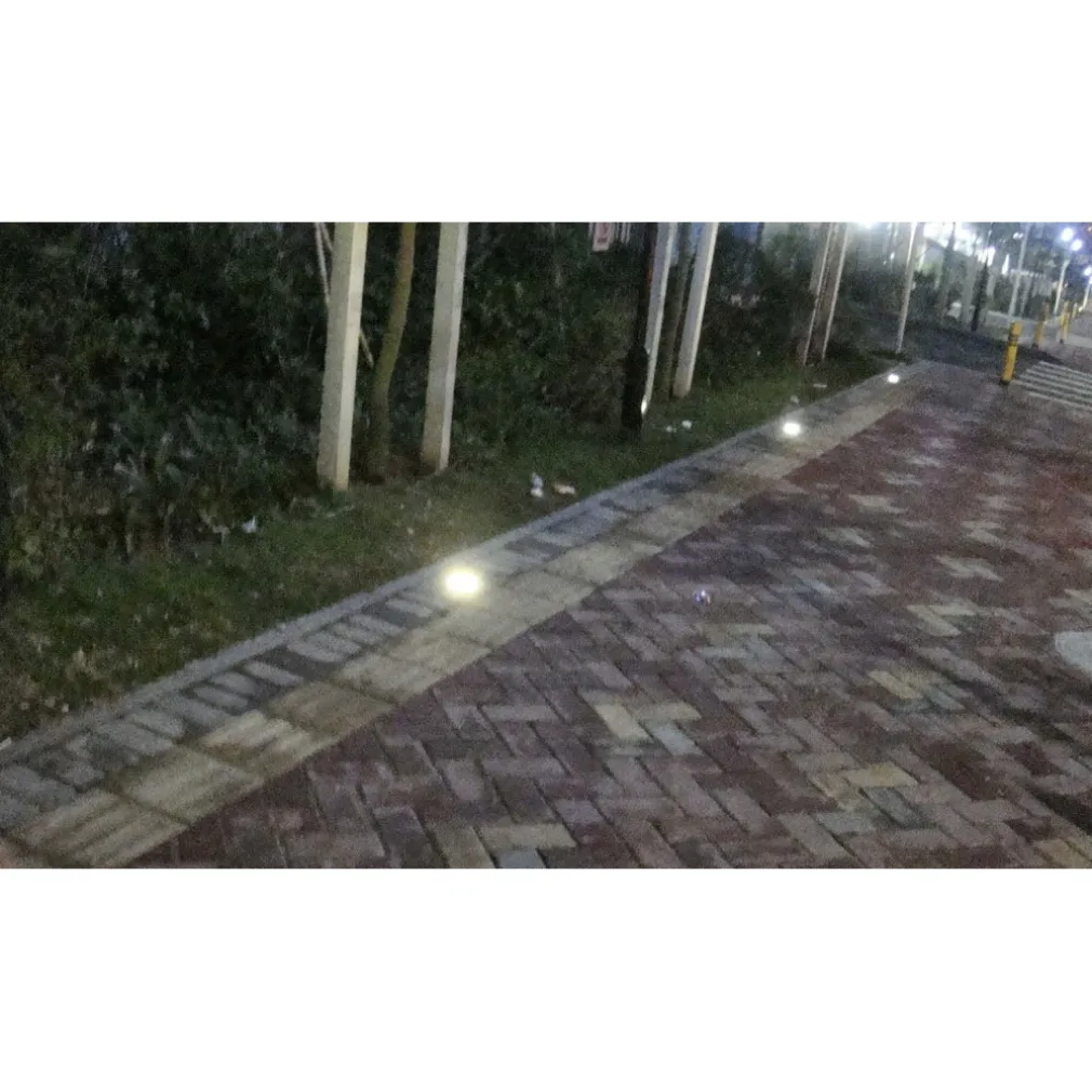 Faretto 12W 12 led incasso pavimento faro giardino bianco calpestabile IP68