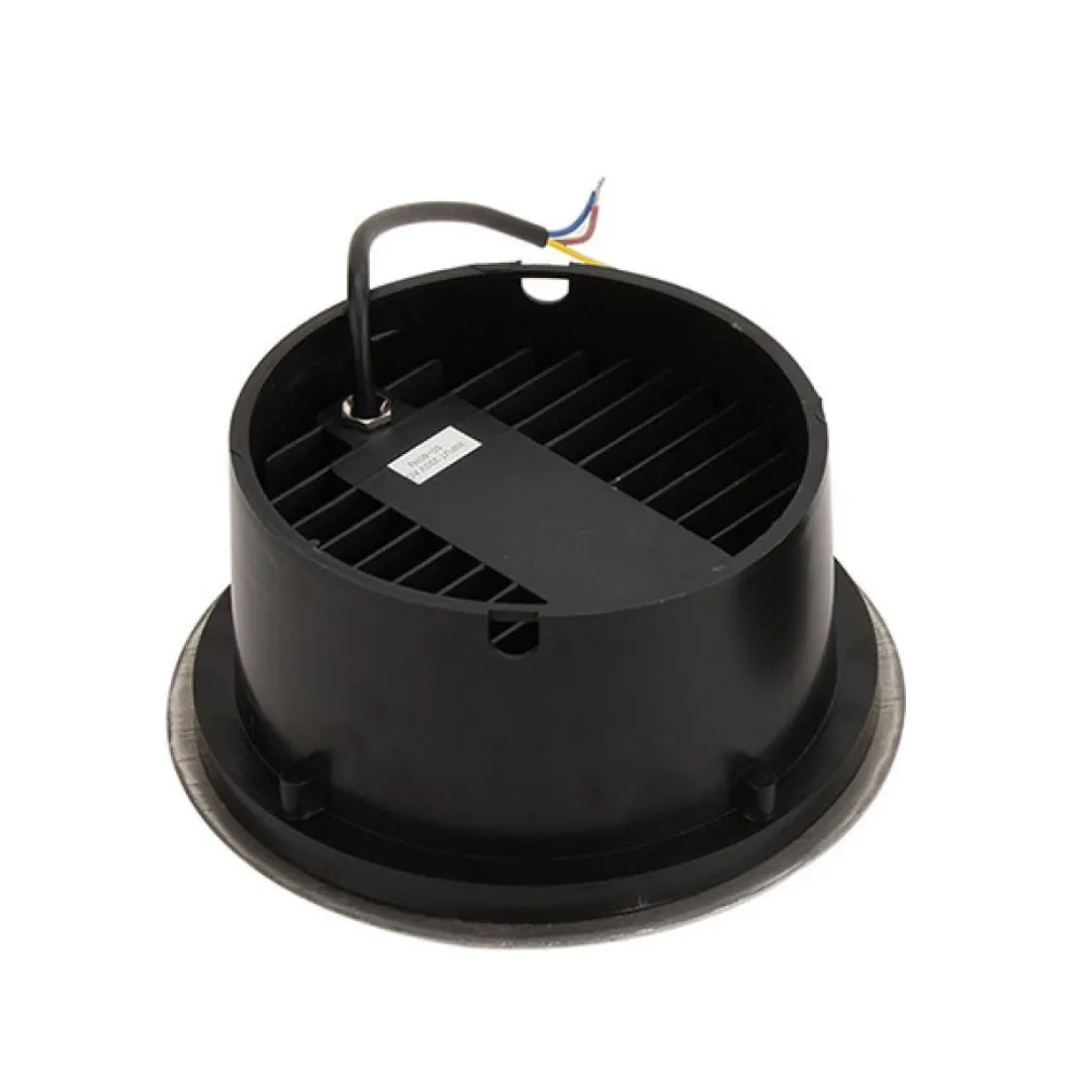 Faretto 12W 12 led incasso pavimento faro giardino bianco calpestabile IP68