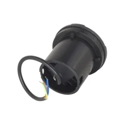 FARETTO 3W WATT 3 LED SEGNAPASSO TERRA TONDO INCASSO 9901 LUCE VERDE IP65