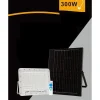 FARO FARETTO PANNELLO SOLARE 300W LUCE FREDDA 6500K IP65 TELECOMANDO S12A-300W