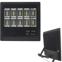 FARO FARETTO SLIM LED LUCE BIANCA 50WATT IP66 50 WATT LED SMD 220Volt