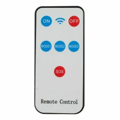 FARO LAMPIONE STRADALE PANNELLO SOLARE FOTOVOLTAICO SENSORE 120 LED COB 5195