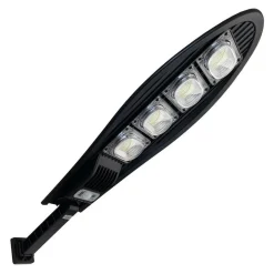 FARO LAMPIONE STRADALE SOLARE CON SENSORE DI MOVIMENTO TELECOMANDO 168 LED W779B