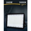 FARO LED 200 W ULTRA SLIM ESTERNO NERO IP65 LUCE FREDDA NATURALE CALDA FS200W-N