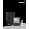 FARO LED 100 WATT CON PANNELLO SOLARE LUCE NATURALE 4000K TELECOMANDO TK09-100W