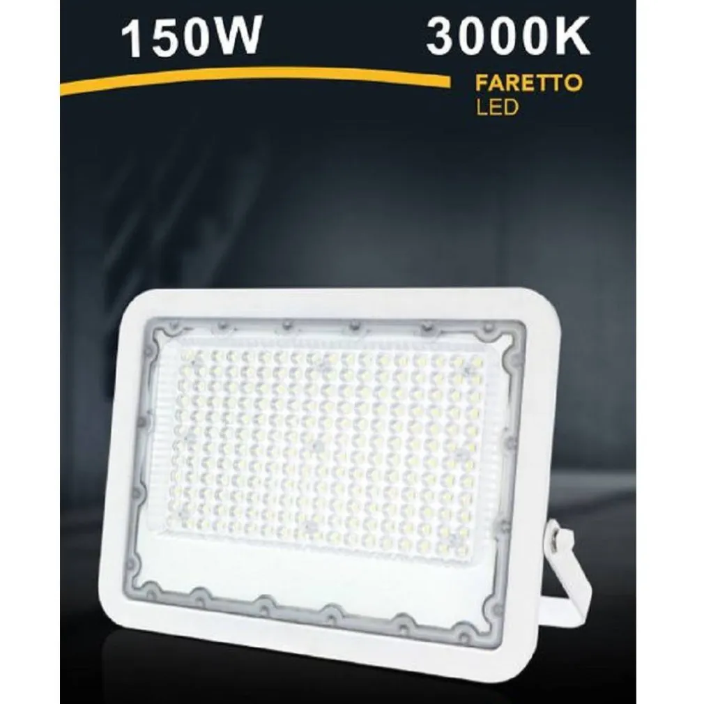 FARO LED 150 WATT PROIETTORE ESTERNO IP65 BIANCO LUCE 6500K 4000K 3000K FS150W-B