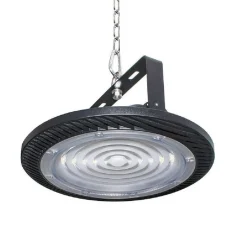 FARO LED INDUSTRIALE LAMPADA A UFO A SOSPENSIONE 200W LUCE FREDDA 6500K UFO-200W