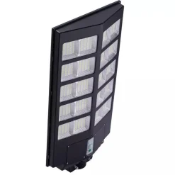 FARO LED LAMPIONE STRADALE CON PANNELLO SOLARE 1000 W CREPUSCOLARE CON STAFFA