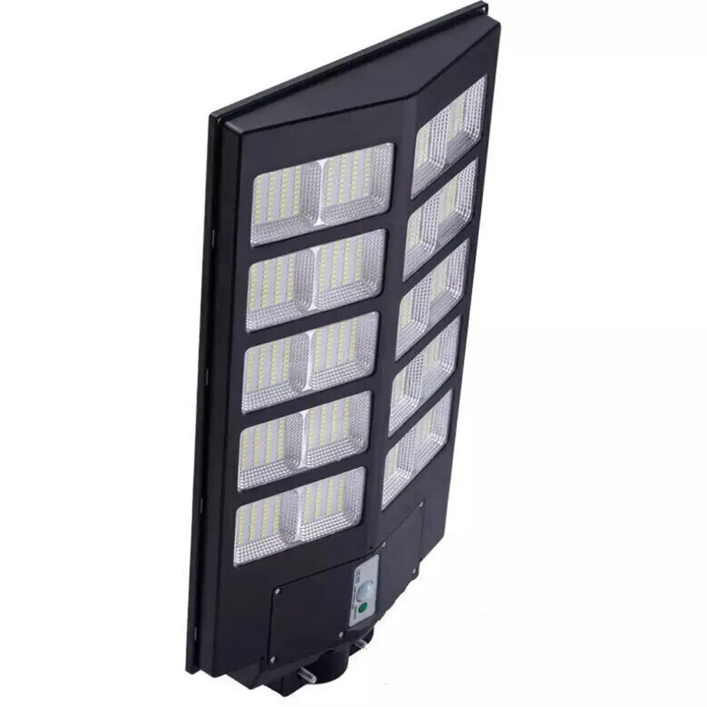FARO LED LAMPIONE STRADALE CON PANNELLO SOLARE 1000 W CREPUSCOLARE CON STAFFA