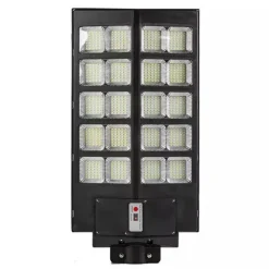 FARO LED LAMPIONE STRADALE CON PANNELLO SOLARE 1000 W CREPUSCOLARE CON STAFFA