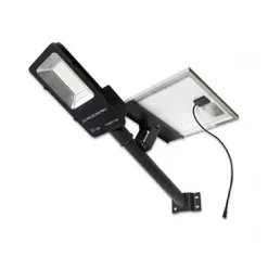 FARO LED LAMPIONE 200W CON PANNELLO ENERGIA SOLARE KIT STAFFA INCLUSO SO-200W-LF