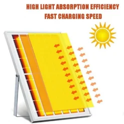 FARO LED LAMPIONE 200W CON PANNELLO ENERGIA SOLARE KIT STAFFA INCLUSO SO-200W-LF