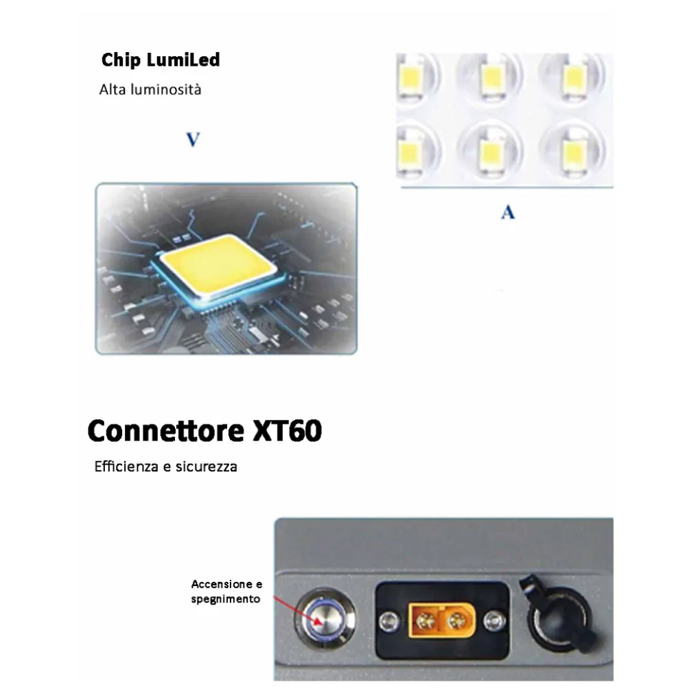 FARO LED SOLARE CREPUSCOLARE 20W PANNELLO ENERGIA SOLARE TELECOMANDO IP65 SL-20W