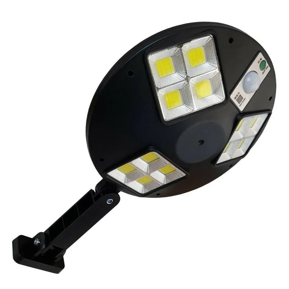 FARO LED SOLARE LAMPIONE CON SENSORE DI MOVIMENTO 144 LED COB LF-1758