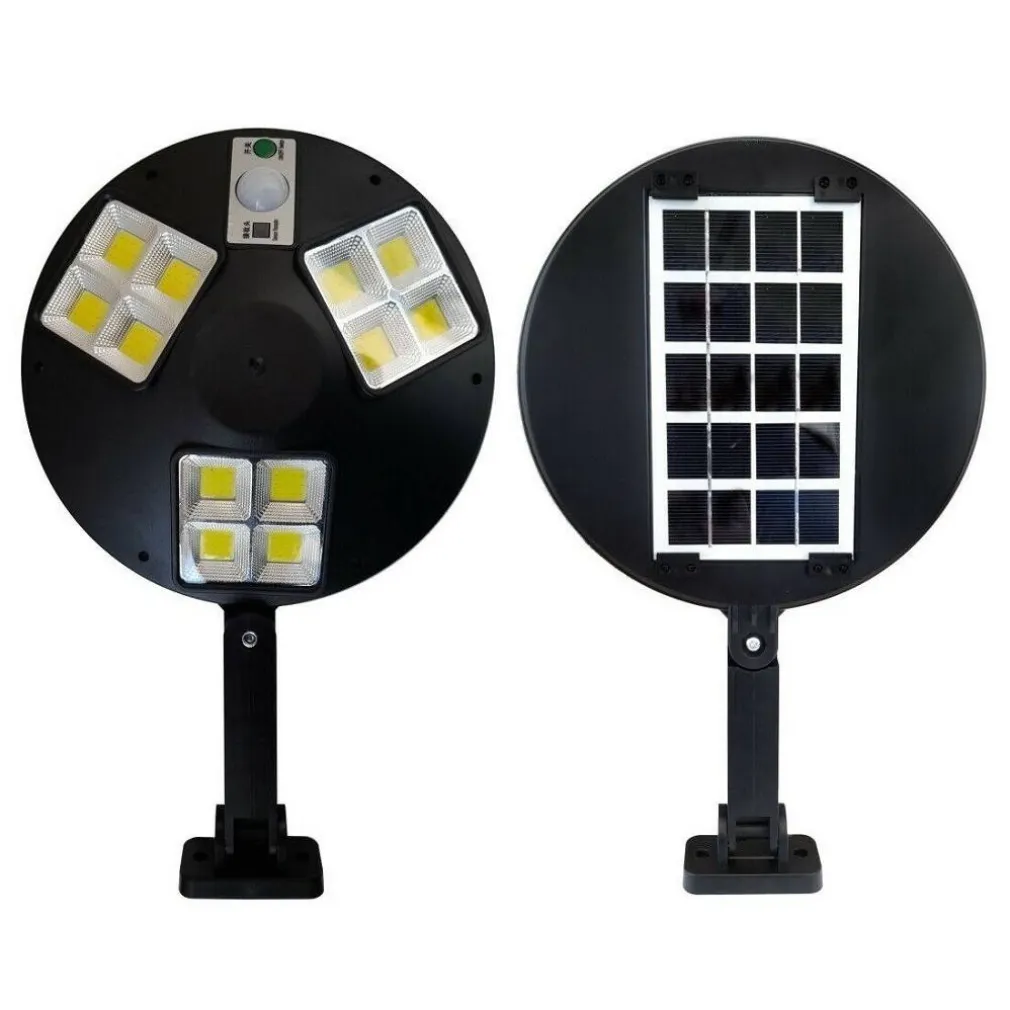 FARO LED SOLARE LAMPIONE CON SENSORE DI MOVIMENTO 144 LED COB LF-1758