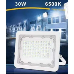 FARO LED 30W FARETTO ULTRA SLIM BIANCO ESTERNO LUCE FREDDA NATURALE CALDA FS30W-B