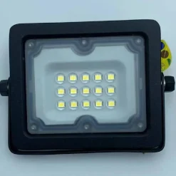 FARO LED 10W ULTRA SLIM NERO ESTERNO IP65 LUCE FREDDA 6500K NATURALE 4000K FS10W