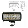 FARO LUCE LED BARRA D 72 120 240W INCLINABILI SUPPORTI 12V SUV AUTO PARAURTI