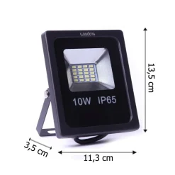 FARO PROFESSIONALE A LED 5730 PER ESTERNO IP65 WISDOM 10W 2 EFFETTIVI