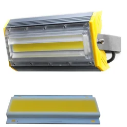 FARO PROIETTORE LED COB 50 W PER ESTERNI LINEARE SPOTLIGHT INCLINABILE