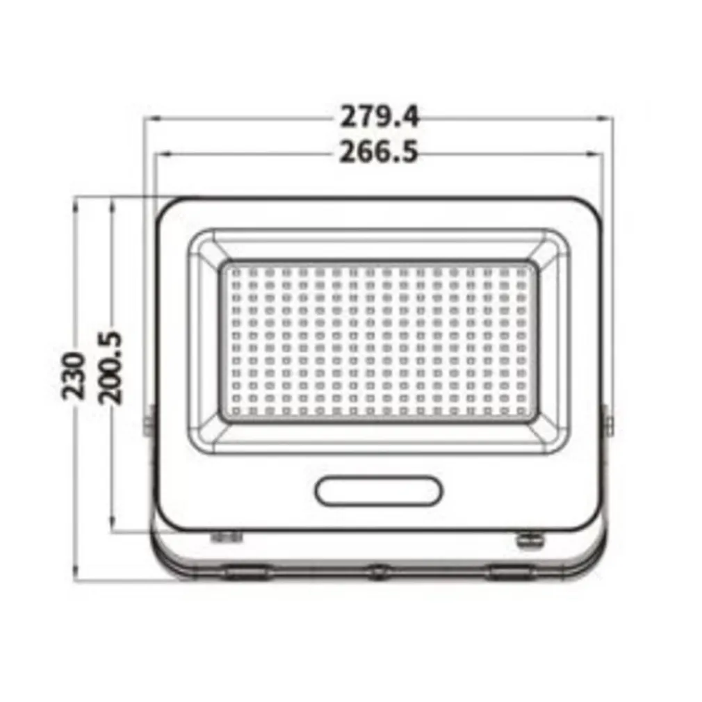 FARO PROIETTORE SMD LED FLOODLIGHT 150 W SLIM IP65 LUCE 3000K 4000K 6500K EK05-150W