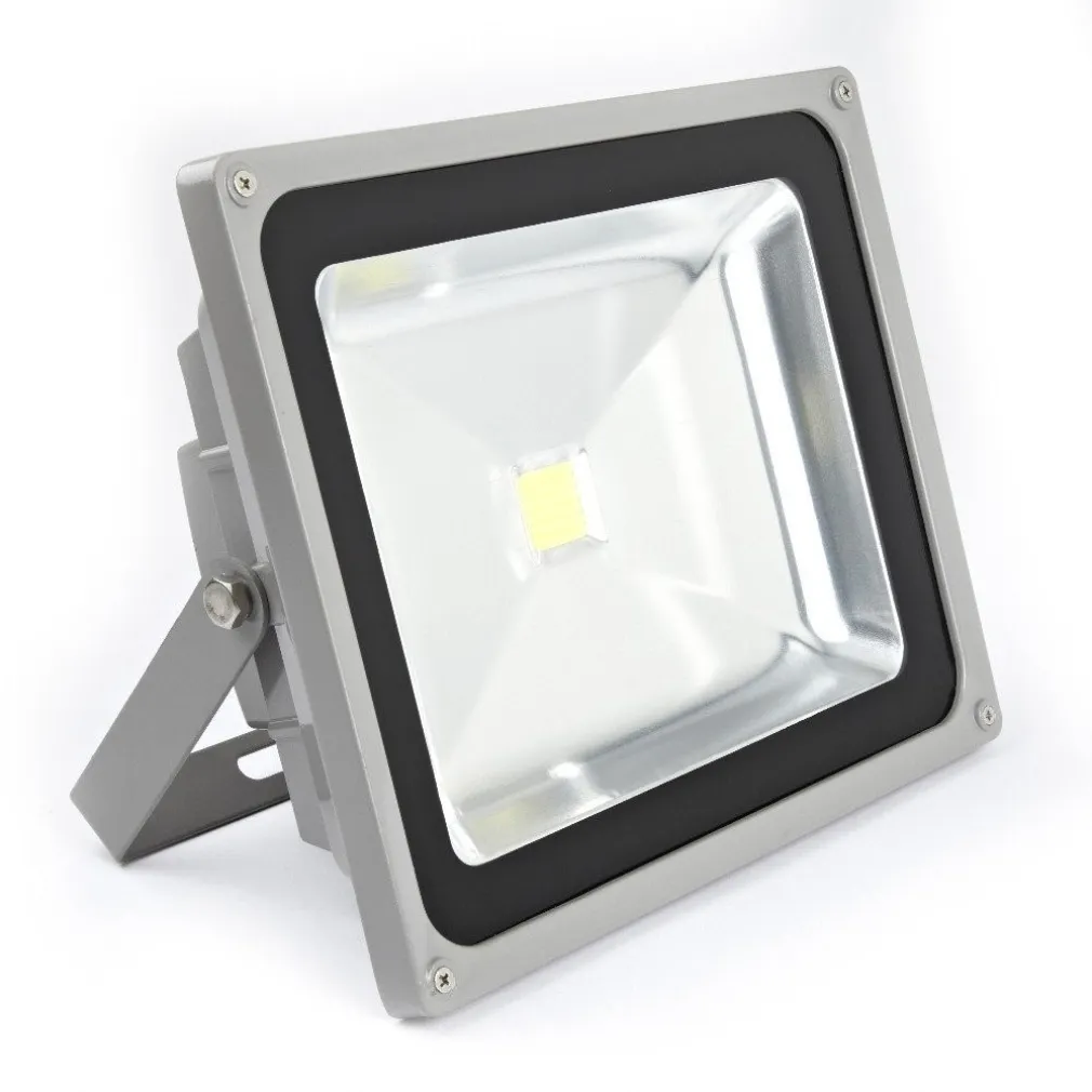 FARO PRROIETTORE A LED DA 20W IP65 PER ESTERNO CON STAFFA A LUCE BIANCA FREDDA