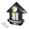 FARO SOLARE CON PANNELLO FARETTO SENSORE MOVIMENTO 81LED COB TELECOMANDO CL-S180