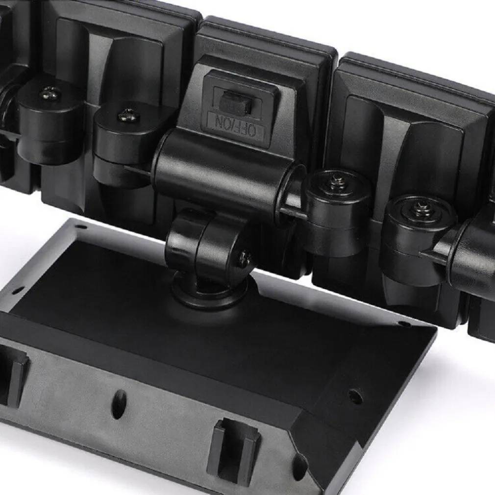 FARO SOLARE LED ORIENTABILE FARETTO TELECOMANDO SENSORE DI MOVIMENTO 300 LED