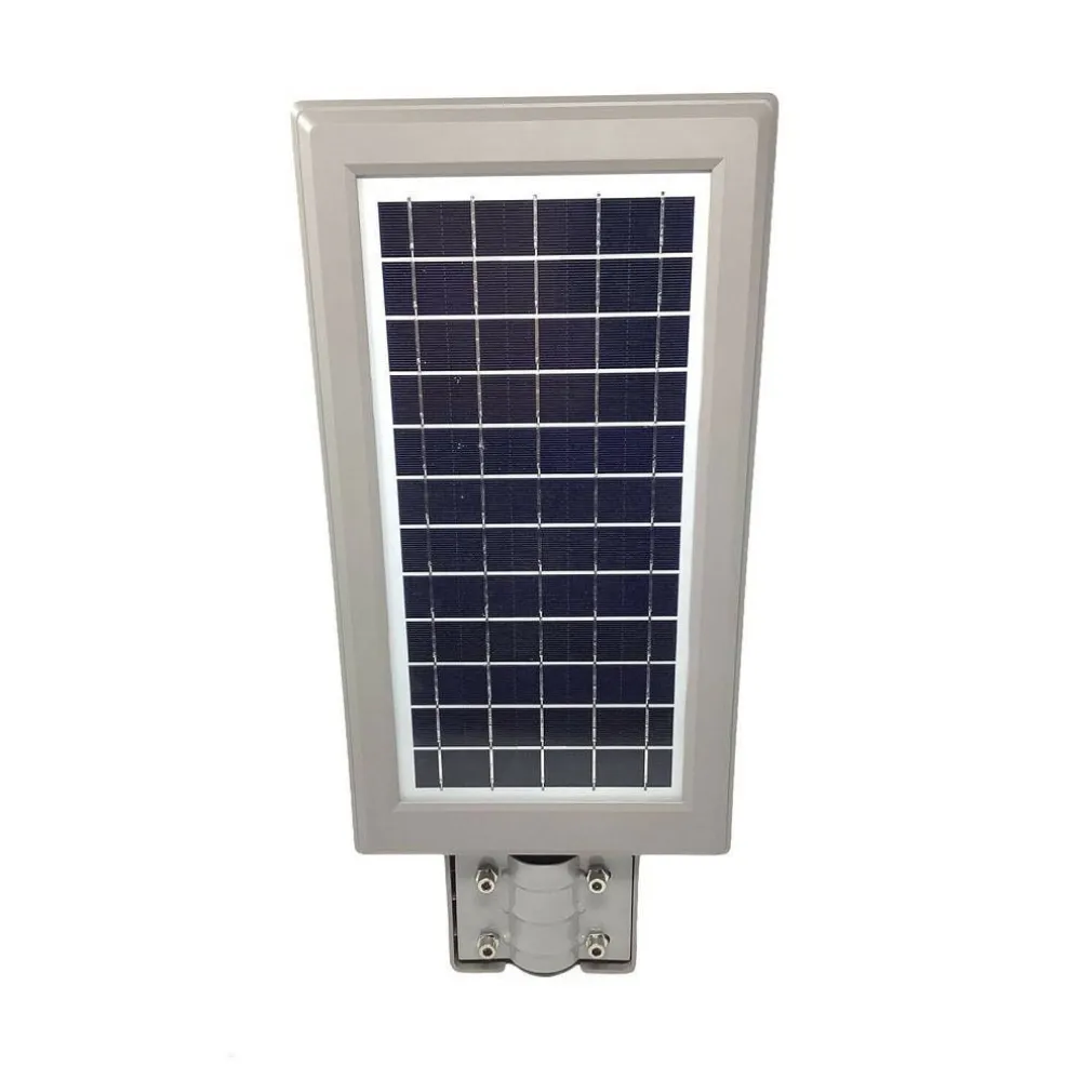 FARO STRADALE LED SOLARE 100 W LUCE 6500K LAMPIONE SENSORE MOVIMENTO SL-100W-SS