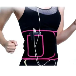 FASCIA CORSETTO LOMBARE ORTOPEDICO ELASTICO + TASCA PORTACELLULARE 53251A