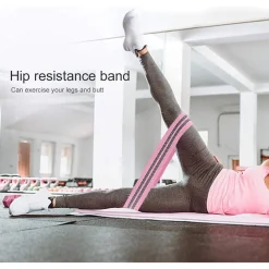 FASCIA ELASTICA ESERCIZI BANDE RESISTENZA ALLENAMENTO YOGA FITNESS ANTISCIVOLO