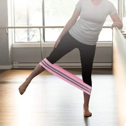 FASCIA ELASTICA ESERCIZI BANDE RESISTENZA ALLENAMENTO YOGA FITNESS ANTISCIVOLO