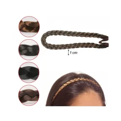 FASCIA ELASTICA TRECCIA INTRECCIATA IN FIBRA FERMACAPELLI FRONTINO ACCONCIATURA