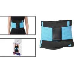 FASCIA LOMBARE SUPPORTO PER LA SCHIENA CINTURA DI SOSTEGNO TRAINER PANCIA UNISEX