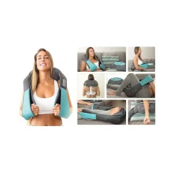 FASCIA MASSAGGIANTE TERMICO NECK ERGONOMICO CALORE SHIATSU COLLO SPALLE SCHIENA