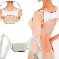 FASCIA POSTURALE REGOLABILE PER DOLORE SCHIENA DORSALI ELASTICA CORRETTA POSTURA