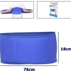FASCIA POSTURALE SCHIENA SUPPORTO REGOLABILE TUTORE PER BAMBINI COLORE BLU