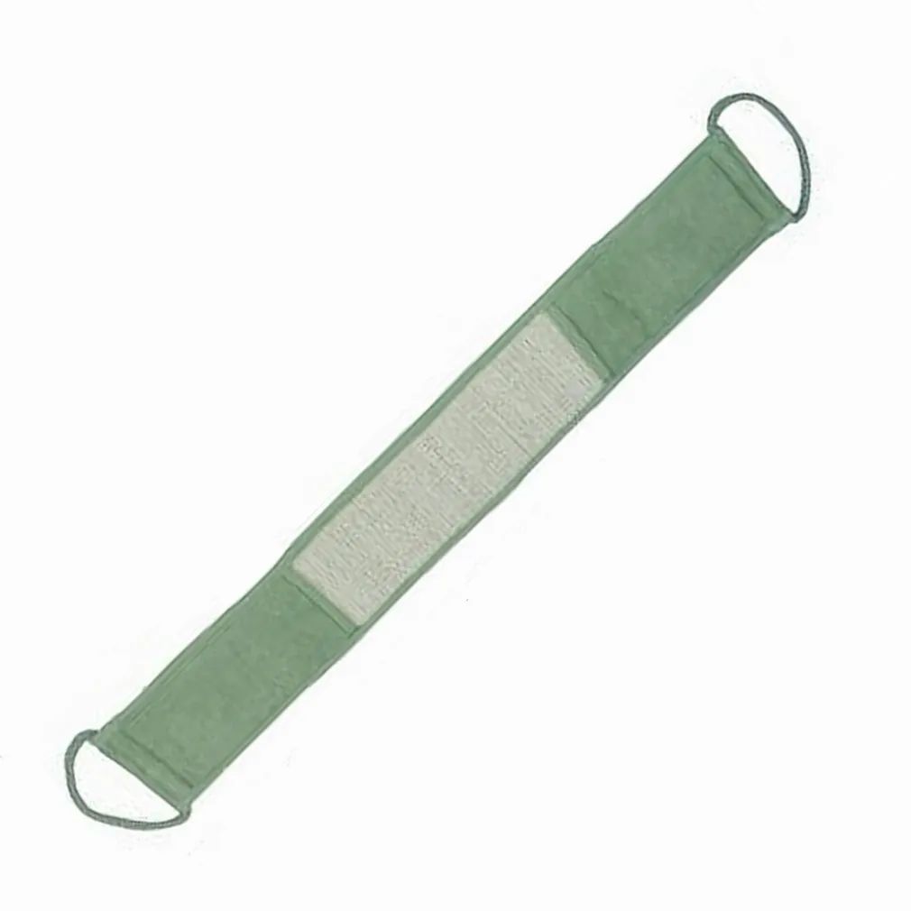 FASCIA SPUGNA LAVASCHIENA ESFOLIANTE BAGNO DOCCIA STRISCIA LAVA SCHIENA VERDE 79668