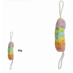 FASCIA SPUGNA RETE ESFOLIANTE BAGNO DOCCIA LAVASCHIENA A TRECCIA SCRUBBER 79306