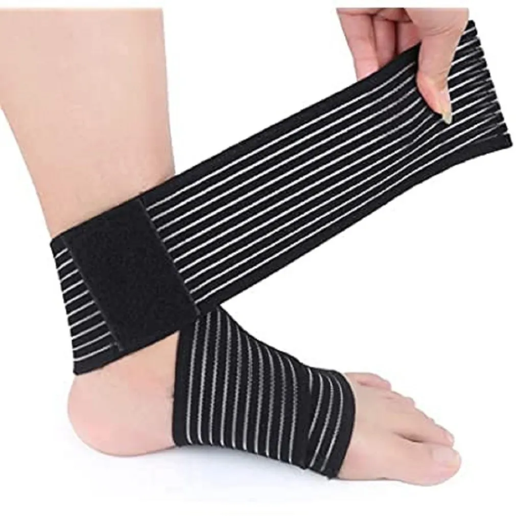 FASCIA SUPPORTO PER PIEDE CAVIGLIA CAVIGLIERA ELASTICA REGOLABILE CON STRAPPO